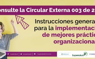 La SuperSalud impartió instrucciones para la implementación de mejores prácticas organizacionales